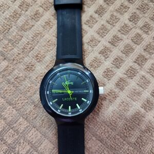 Lacoste rubber watch